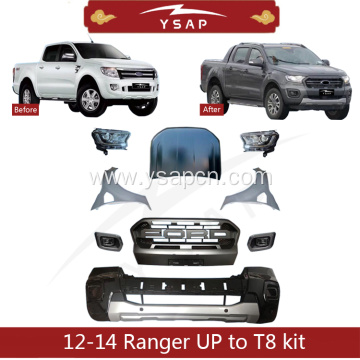 12-14 Ranger facelift to T8 body kit